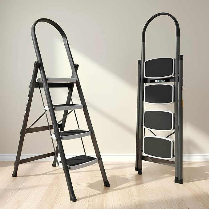 Plantex Steel 4 Step Ladder for Home Latest Deal On Plantex Steel 4 Step Ladder for Home - Dealsified