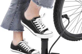 Portable High Pressure Foot Air Pump with Heavy Compressor Cylinder & Pressure Gauge for Bicycle