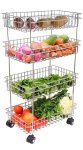 Privesh Stainless Steel Modern Kitchen Storage Rack
