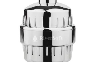 RiverSoft SF-15 PRO Hard Water Softener for Tap and Shower