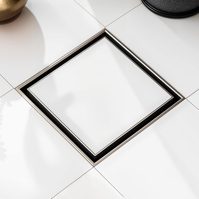 Latest Deal On Ruhe® Square Tile Insert Floor Drain - Dealsified