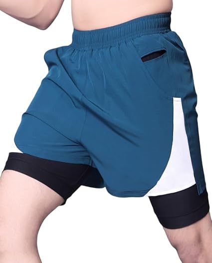 Latest Deal On RynoGear Men's 2 in 1 Quick Dry Shorts - Dealsified