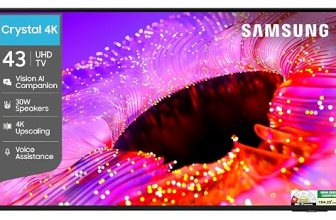 Samsung 43 inches Crystal UHD 4K Samsung Vision AI Smart TV