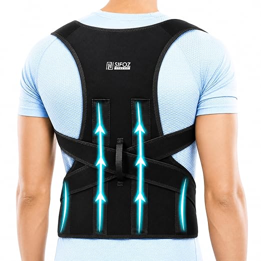 Latest Deal On Sifoz Free Size Posture Corrector For Men And Women - Dealsified