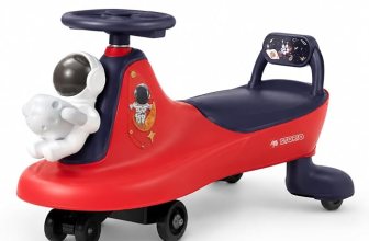 Storio Astronaut Space Theme Swing Car for Kids 2-5 Years