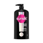 Sunsilk Stunning Black Shine Shampoo 1 L|| With Amla + Oil & Pearl Protein