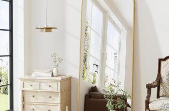 The Artment your artistic apartment Vista Arched Unbreakable Floor Full Length Mirror