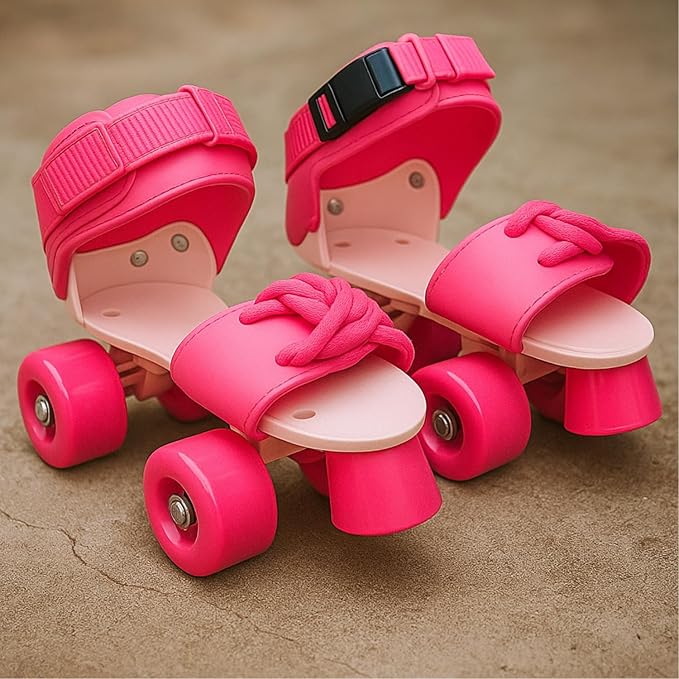 Latest Deal On Toy Imagine Adjustable Inline Roller Skates for Kids Girls Age 4–12 - Dealsified