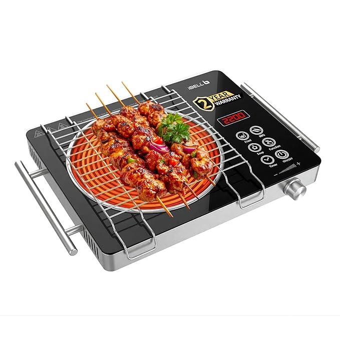 Latest Deal On iBELL IBL CROWN 22 Infrared Induction Cooktop – 2000W - Dealsified