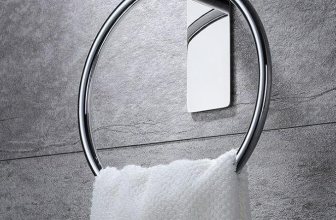iSTAR Stainless Steel Self Adhesive Round Towel Ring