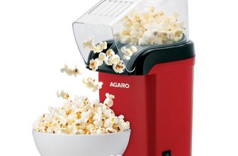 AGARO Delite Electric Popcorn Maker, 1200W Hot Air Popper