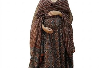 ASSUME FAB Women Viscose Rayon Anarkali Maternity and Nursing Kurta Set with Dupatta