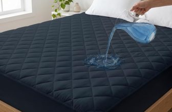 Ayka 100% Waterproof Cotton Quilted Mattress Protector King Size