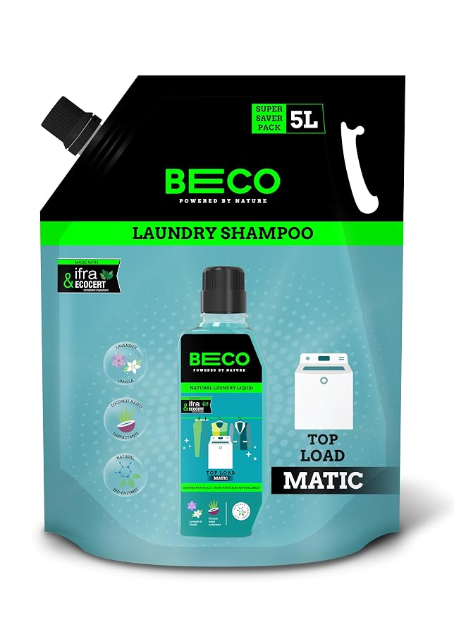 Beco Natural Liquid Detergent Top Load - 5L Refill Pack Latest Deal On Beco Natural Liquid Detergent Top Load - 5L Refill Pack - Dealsified