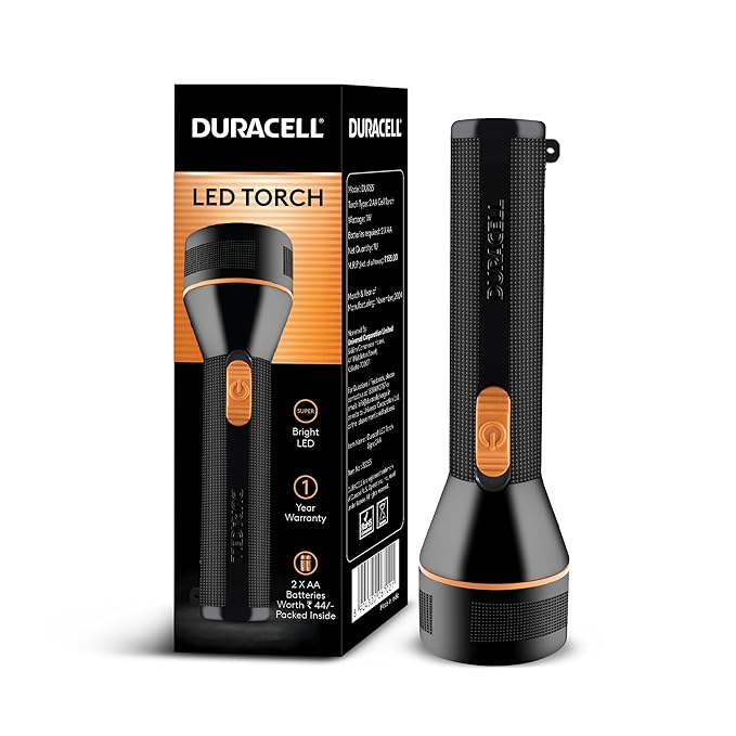 Latest Deal On Duracell LED Torch Light, Super Bright, 6000 LUX - Dealsified