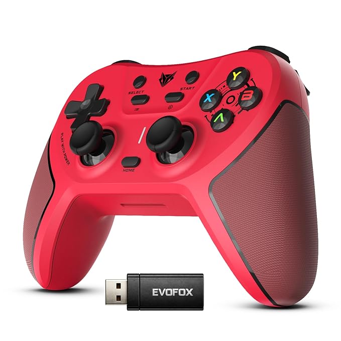 Latest Deal On EvoFox One S V2 Universal 3-Mode Wireless Gaming Controller - Dealsified
