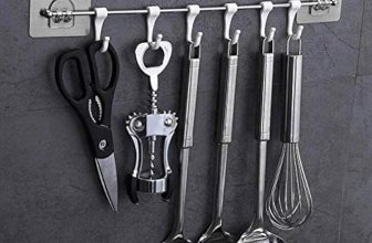 GOLWYN Premium Self Adhesive Kitchen Accessories Items Organizer Rack Stand
