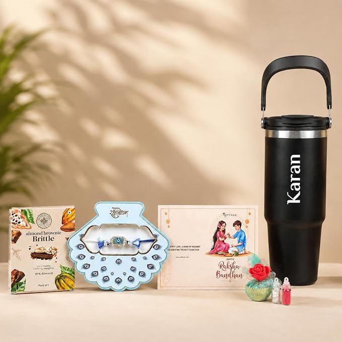 Latest Deal On Giftana Rakhi Gift Set for Brother - Dealsified