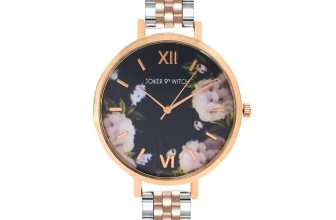 Joker & Witch Metallic Watch for Women