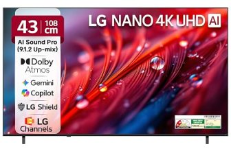 LG 108 cms (43 inches) NU87 AI Series Nano 4K Ultra HD