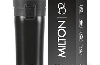 MILTON Thermosteel Vacuum Insulated Travel Coffee Mug