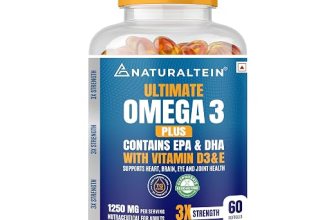 NATURALTEIN Ultimate Omega-3 plus Fish Oil 1250mg