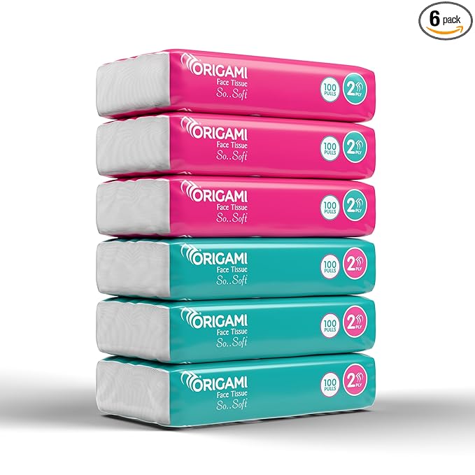 Latest Deal On Origami Online Facial Tissues | Soft Pack | Pack of 6 - Dealsified