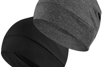 PAROPKAR 100% Cotton Lycra Skull Caps
