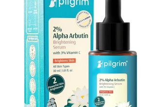 PILGRIM Korean 2% Alpha Arbutin & 3% Vitamin C Brightening Face Serum for glowing skin