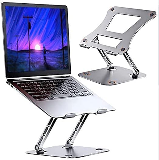 PLIXIO Aluminum Tabletop Laptop Stand Ergonomic Foldable Portable Laptop Stand Holder Latest Deal On PLIXIO Aluminum Tabletop Laptop Stand Ergonomic Foldable Portable Laptop Stand Holder - Dealsified