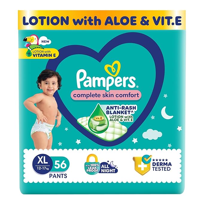 Latest Deal On Pampers Complete Skin Comfort Pants, (XL) 56 Count - Dealsified