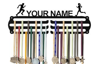 Personalized Medal Hangers for Wall – Hang Up to 60 Medals