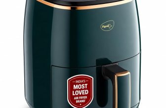Pigeon Healthifry Digital Air Fryer, 360° High Speed Air Circulation Technology 1200 W with Non-Stick 4.2 L Basket