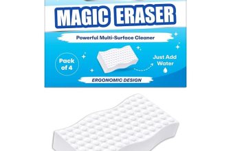QUARANT Magic Eraser Sponge for Cleaning Walls, Stains & More (Pack of 4)