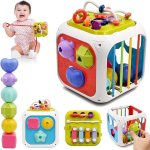 TEC TAVAKKAL Montessori 7 in 1 Baby Sensory Toy for Kids