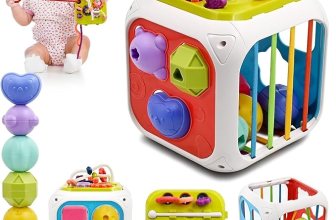 TEC TAVAKKAL Montessori 7 in 1 Baby Sensory Toy for Kids