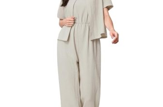 TOPLOT Women’s Jumpsuit Co-ord Set