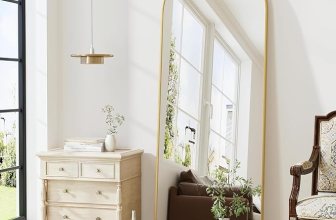 The Artment your artistic apartment Vista Arched Unbreakable Floor Full Length Mirror