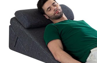 The White Willow Wedge Pillow for Back Support