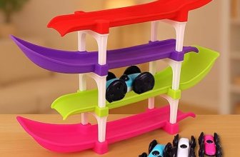 Toy Imagine 4-Level Car Ramp Racer Toy with 4 Cars – Rolling Track Toy for Kids Ages 2–7
