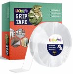 UCRAVO Double Sided Tape Heavy Duty – Multipurpose Removable Traceless Mounting Adhesive Tape for Walls