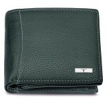 URBAN FOREST Oliver Green Leather Wallet for Men, 6 Card Slot