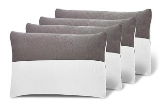 Wakefit Standard Sleeping Pillow Set of 4 with Adjustable Height