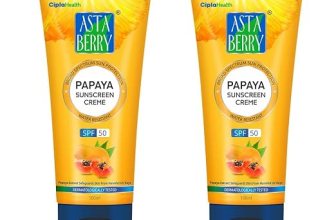 ASTABERRY Papaya Sunscreen Creme Spf 50 For All Skins