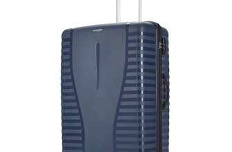 Aristocrat Airpro 8-Wheel Large Size Hard Case Trolley Bag, Poseidon Blue