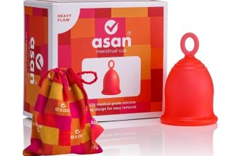 Asan Menstrual Cup (Heavy Flow) | Easiest Period Cup to Insert & Remove