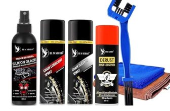 BLACKBIRD Bike Care Kit Chain Lube Spray 220ml, Chain Cleaner Spray 220ml