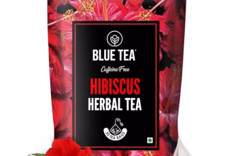 BLUE TEA – Hibiscus Tea – 30 Tea Bags – Plant Based