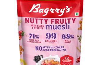 Bagrry’s Nutty Fruity Muesli with Seeds & Berries 1kg