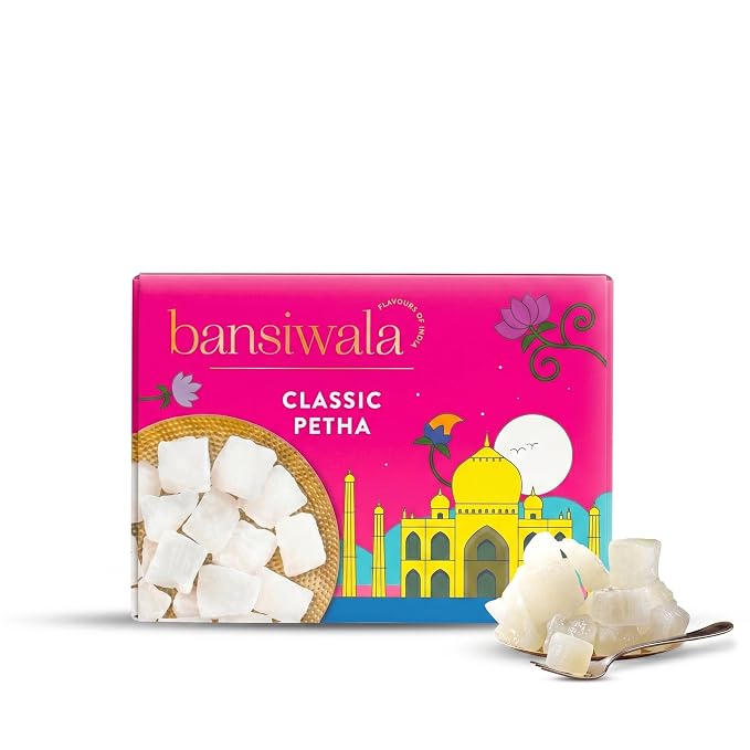 Latest Deal On Bansiwala Agra Petha 350g - Original Dry Agra Ka Petha - Dealsified